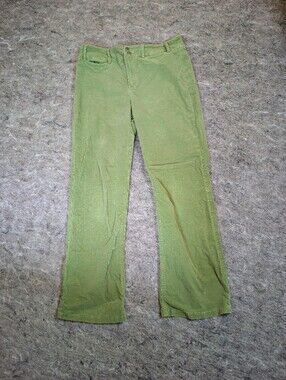 Women’s Green Corduroy Jeans Size 10